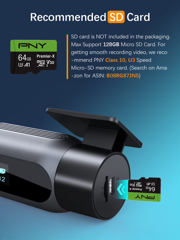 Arifayz-Q3 1080P Dash Cam WiFi